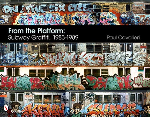 Book cover featuring colorful 1980s New York City subway graffiti art.