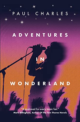 Book cover: silhouette of a singer performing with raised hands.