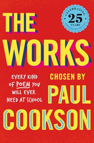 Red book cover with bold yellow text: "The Works" and author name.