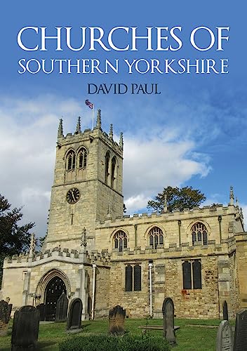 Book cover featuring a stone church tower against a blue sky.