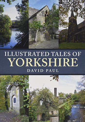 Book cover: “Illustrated Tales of Yorkshire” with landscape imagery.