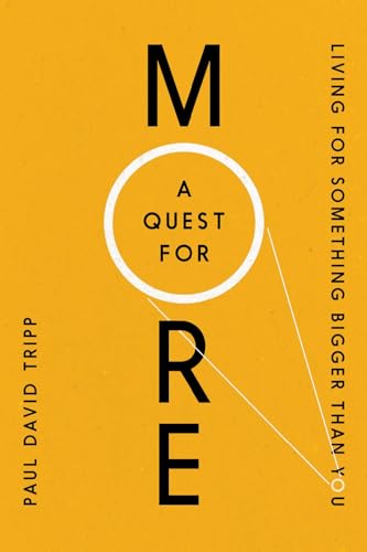 Book cover with large yellow letters spelling "MORE" and a central circle.