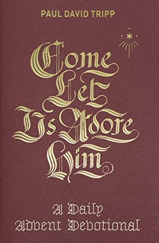 Book cover with gold calligraphy on a maroon background, titled "Come.