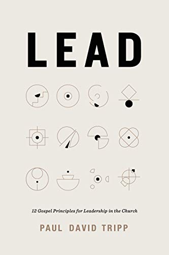 Book cover with the title "LEAD" and abstract geometric designs.