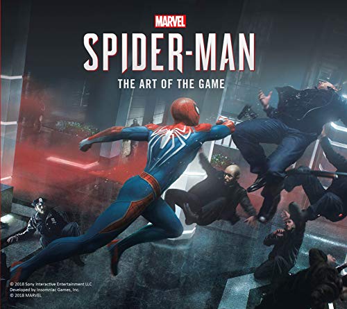 Book cover featuring Spider-Man in action against villains in a city.