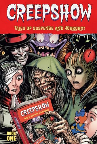 Creepshow" deluxe hardcover comic book cover featuring horror characters.