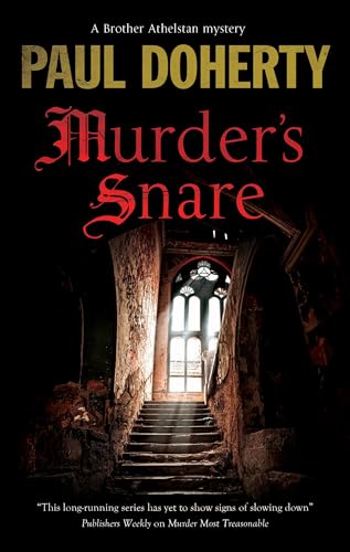 Book cover: dark stone staircase leading to a bright arched window.
