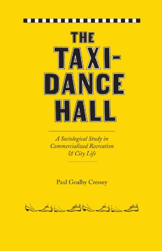 Yellow book cover with bold black text: "The Taxi-Dance Hall" and dancing shoes.