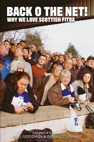 Book cover featuring a crowd watching a Scottish football match.