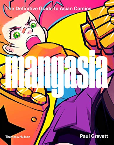 Book cover for “Mangasia” featuring colorful manga-style illustration.