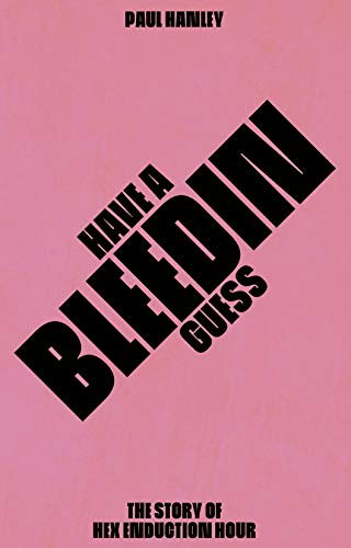 Book cover with bold, angled pink text on a black and pink background.