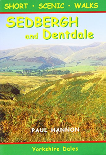 Book cover featuring rolling green hills and the title "Sedbergh and Dentdale".