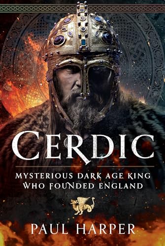 Book cover depicting a bearded man in helmet and armor, titled "CERDIC".
