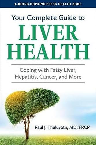 Book cover: “Your Complete Guide to Liver Health” with a liver-shaped tree.