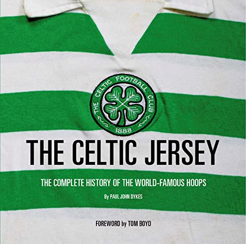 Book cover featuring a green and white Celtic football jersey.