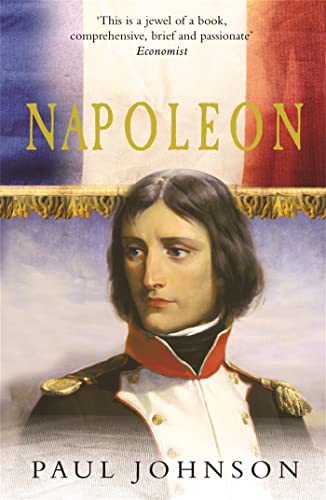 Book cover: portrait of Napoleon Bonaparte in military uniform.