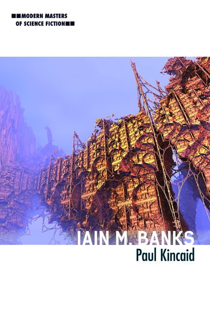 Book cover for Iain M. Banks, featuring a complex, golden cityscape.