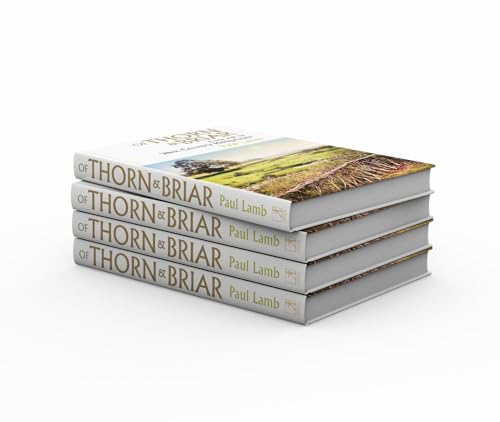 A stack of four identical books titled Of Thorn & Briar by Paul Lamb.