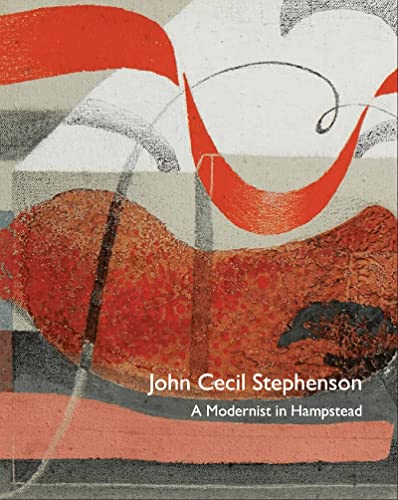 Book cover featuring abstract red and grey shapes, title text below.