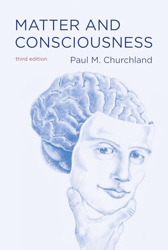 Book cover: "Matter and Consciousness" with brain and face illustration.