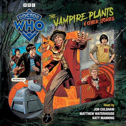 Doctor Who cover art featuring the Fourth Doctor and companions in a jungle.