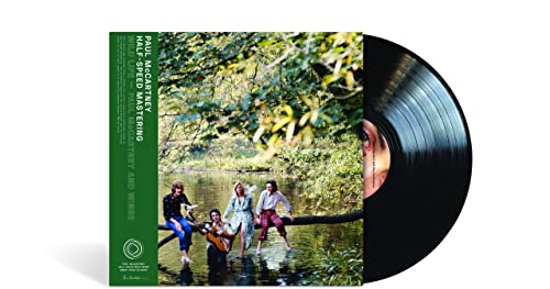 Paul McCartney & Wings “Wild Life” vinyl record with a nature scene cover.