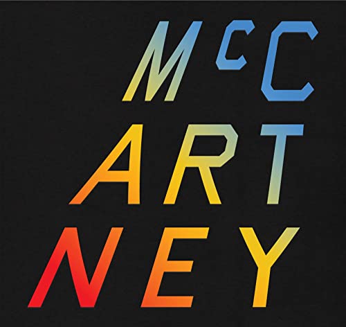 Paul McCartney album cover with colorful, stylized "McCartney" lettering.