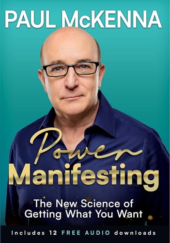 Book cover featuring author Paul McKenna and title "Power Manifesting.