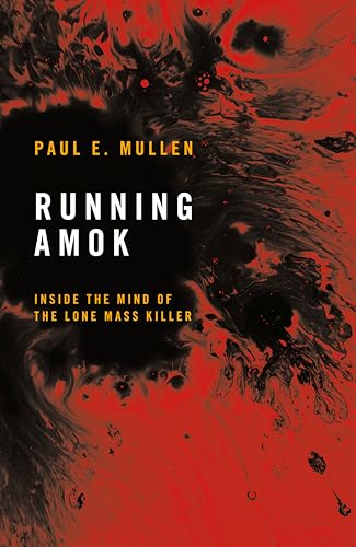 Book cover with black ink-like swirls over a red background and white text.