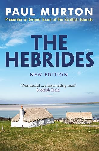 Book with scenic Scottish island images, likely featuring coastal and landscape photography within.