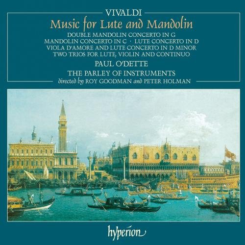 "CD cover featuring a serene Venetian canal scene with ornate gold text."