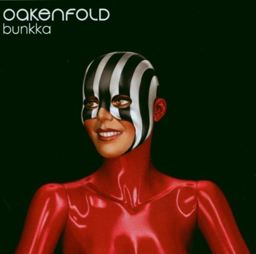 Album cover for Paul Oakenfold’s “Bunkka” featuring a masked figure.