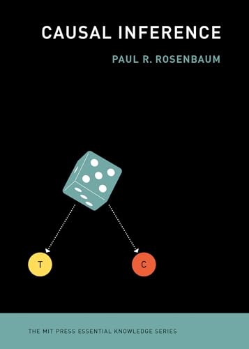Book cover: “Causal Inference” with a die and yellow/red circles.