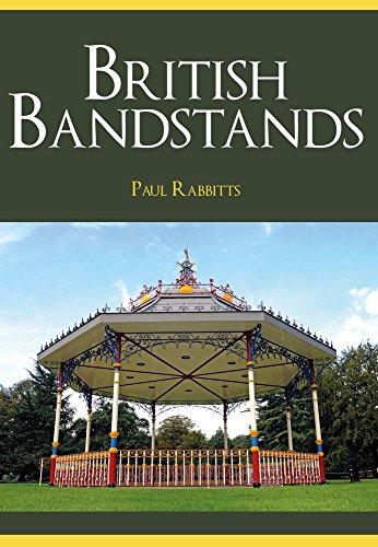 Book cover featuring a colorful Victorian bandstand in a park.