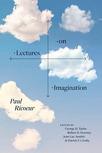 Book cover: blue sky with clouds, text “Lectures on Imagination.”