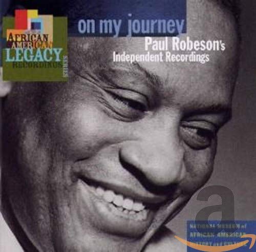 CD cover featuring a portrait of Paul Robeson, smiling warmly.