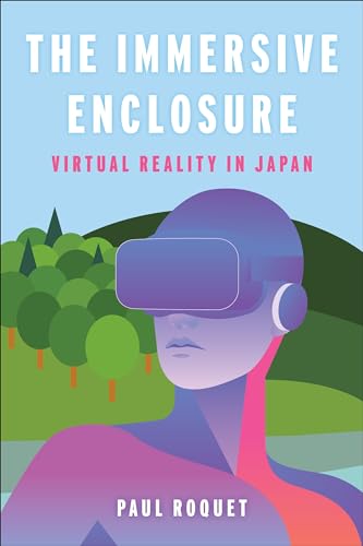 Book cover depicting a person wearing a VR headset against a landscape.