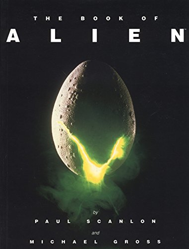 Book cover: dark background with an alien egg and glowing yellow light.