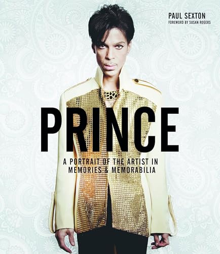 Book cover featuring Prince in a gold jacket, title “Prince” in bold text.