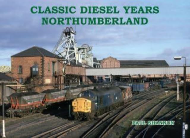 Book cover: diesel locomotives at a Northumberland coal mine.