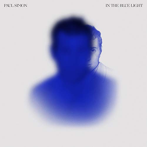 Album cover with a blue-toned, blurred image of a man's head and shoulders.