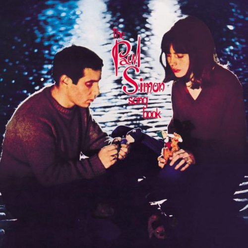 Album cover for "The Paul Simon Song Book" featuring Simon and a woman.