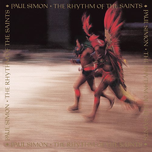 Album cover for Paul Simon’s “The Rhythm of the Saints” featuring dancers.