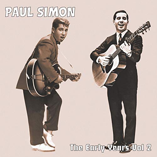 Paul Simon album cover featuring a young Simon & Garfunkel with guitars.