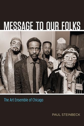 Book cover featuring five Black musicians with painted faces and ornate attire.