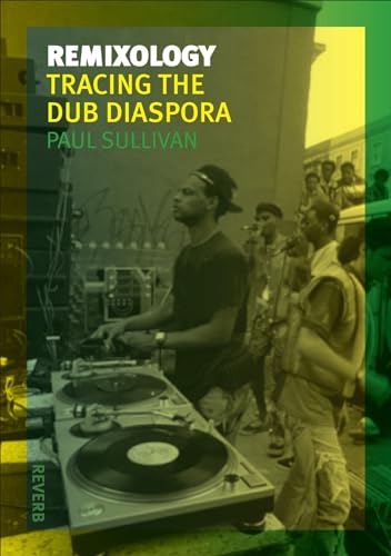 Book cover: “Remixology” with a DJ and crowd image.
