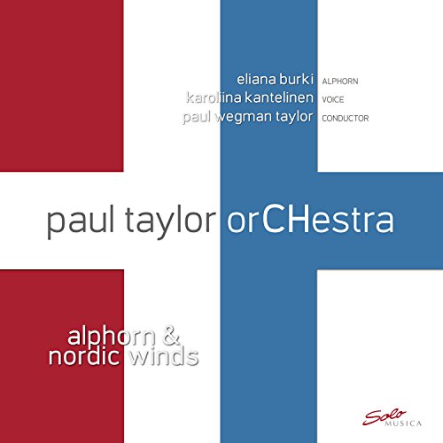 Album cover for Paul Taylor Orchestra’s “Alphorn & Nordic Winds” vinyl.