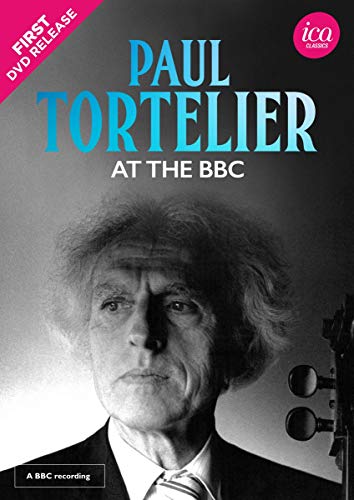 DVD cover featuring cellist Paul Tortelier in a black and white portrait.