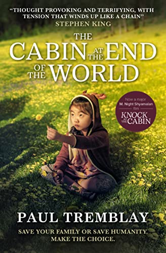 Book cover: child in a hooded jacket knocking on an unseen door.