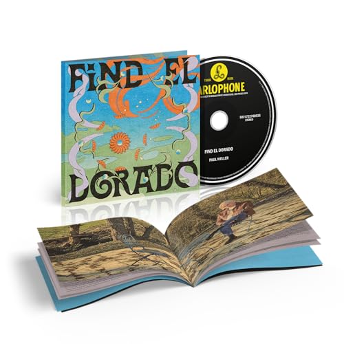 Paul Weller’s “Find El Dorado” CD with booklet, showing cover art and pages.